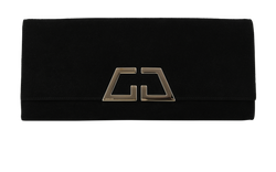 Gucci Long Clutch, Suede, Black, DB,22341, DB, 2*